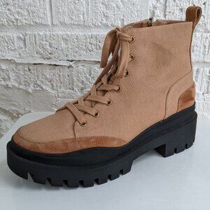 NEW NEVER WORN COMBAT STYLE BOOTS SIZE 10 VIONIC
